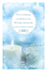 Wedding Program Cover Template 5 - Version 2